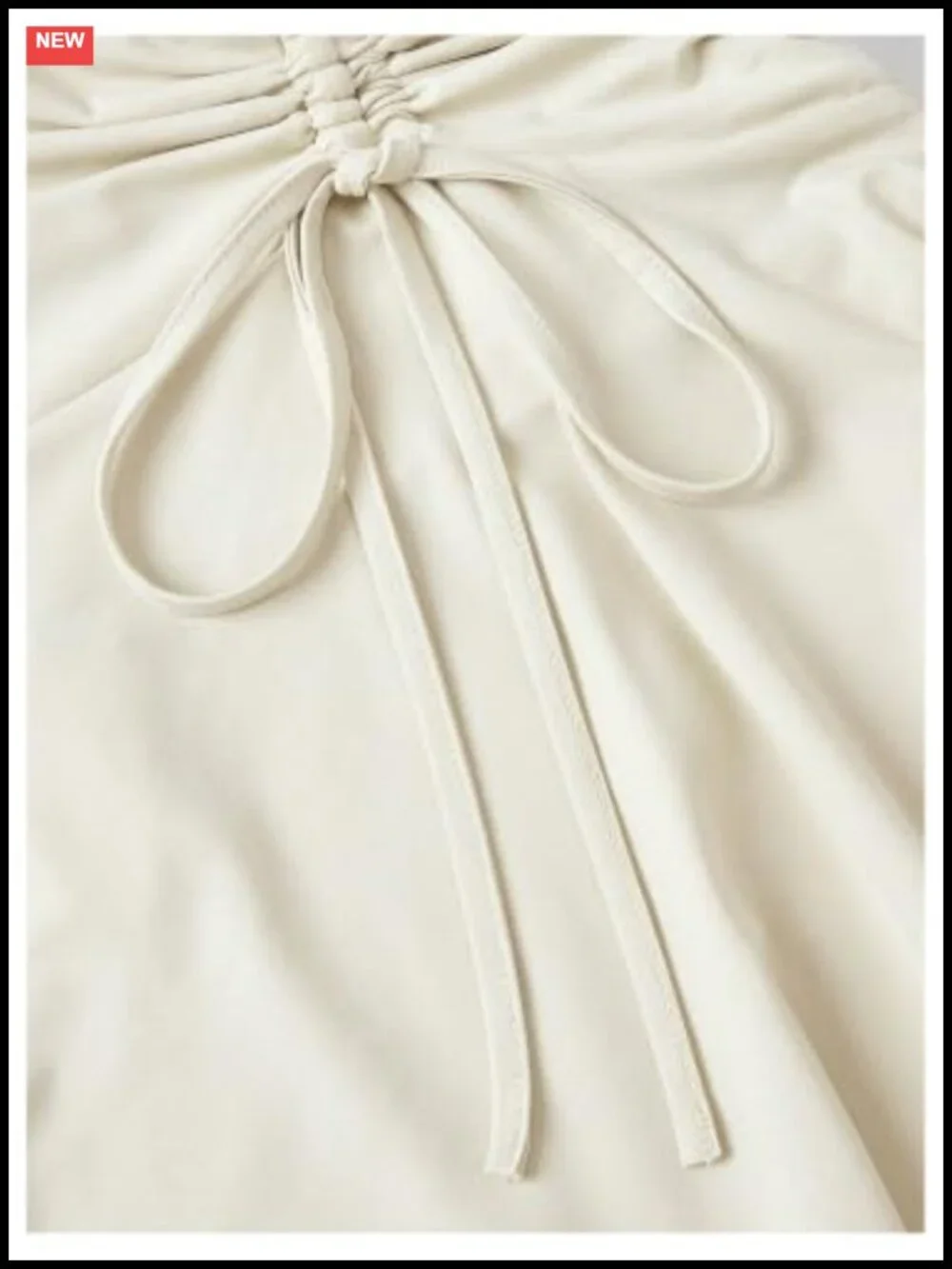 Women's Ruched Drawstring Asymmetrical Midi Skirt with High Stretch